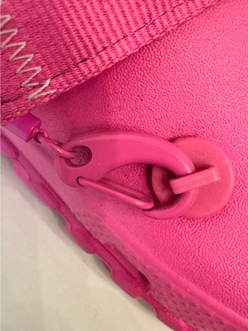 Post Malone x Crocs Duet Max Clog Electric Pink Women’s Shoes with Velcro Straps - Picture 5 of 10